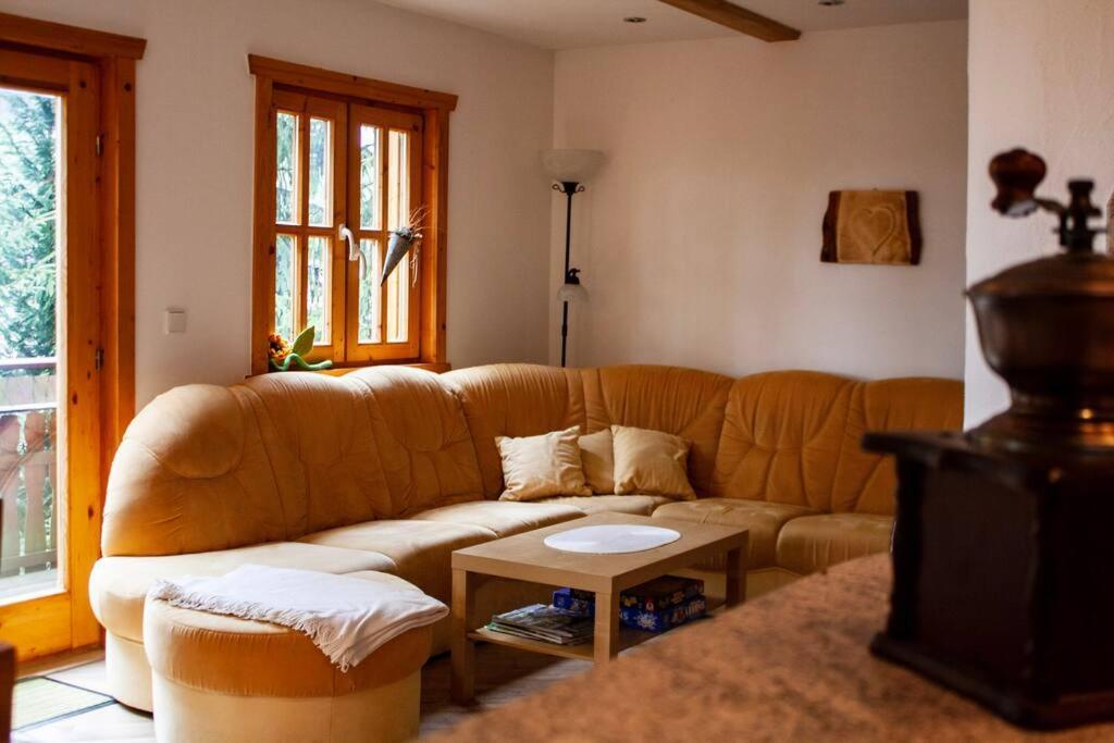Ferienhaus Sonnenblick Entspannung Mit Sauna Kamin Und Balkon ซอนเนอแบร์ก ภายนอก รูปภาพ
